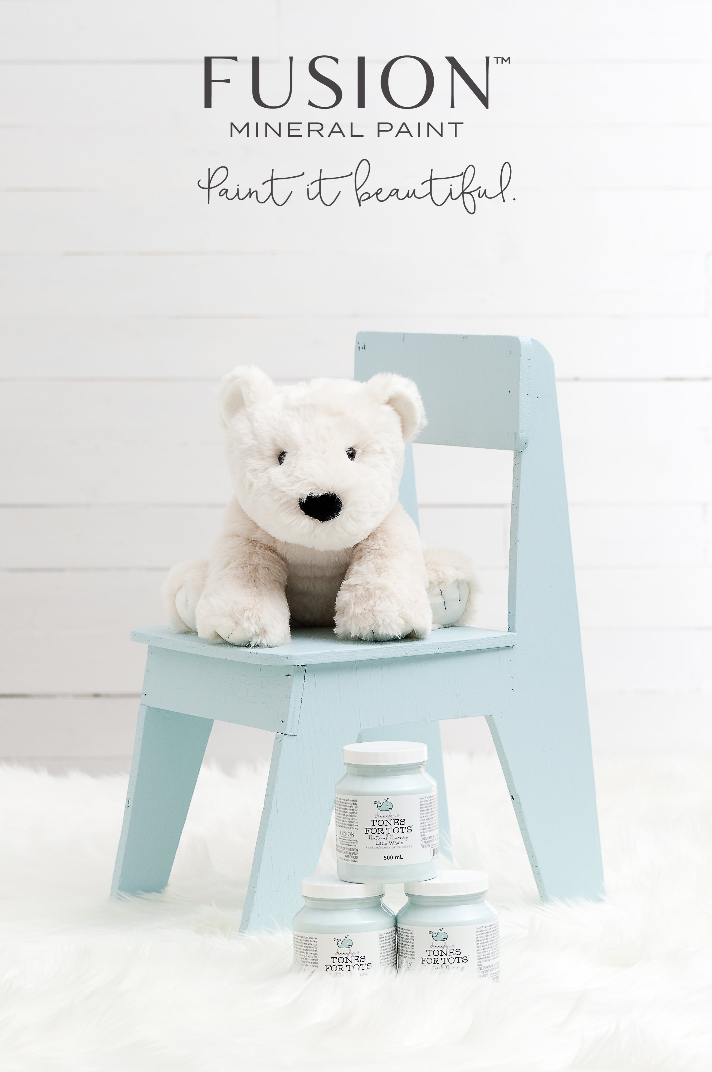 Fusion Mineral Paint Little Whale