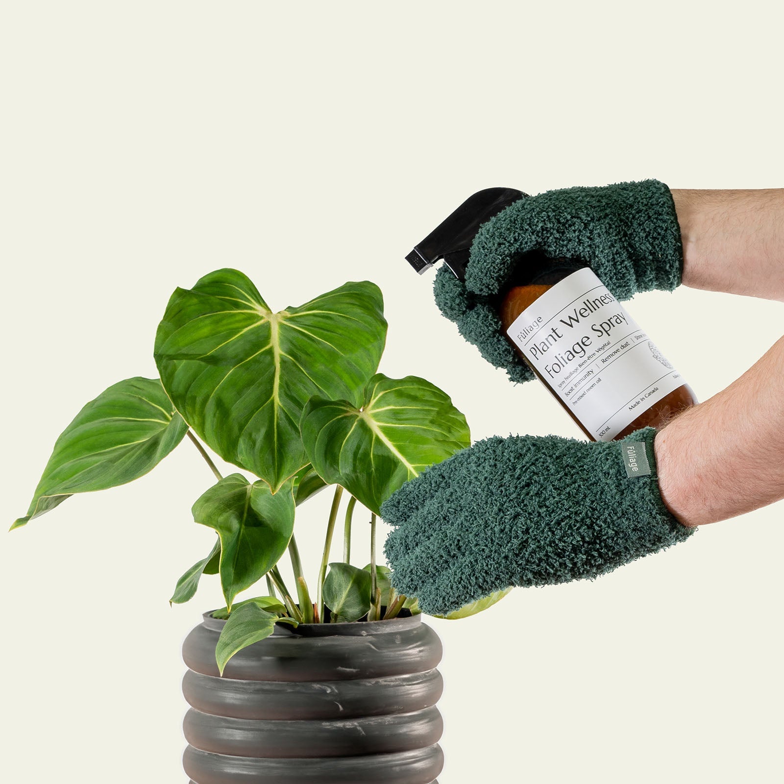 Microfiber Plant Dusting Gloves
