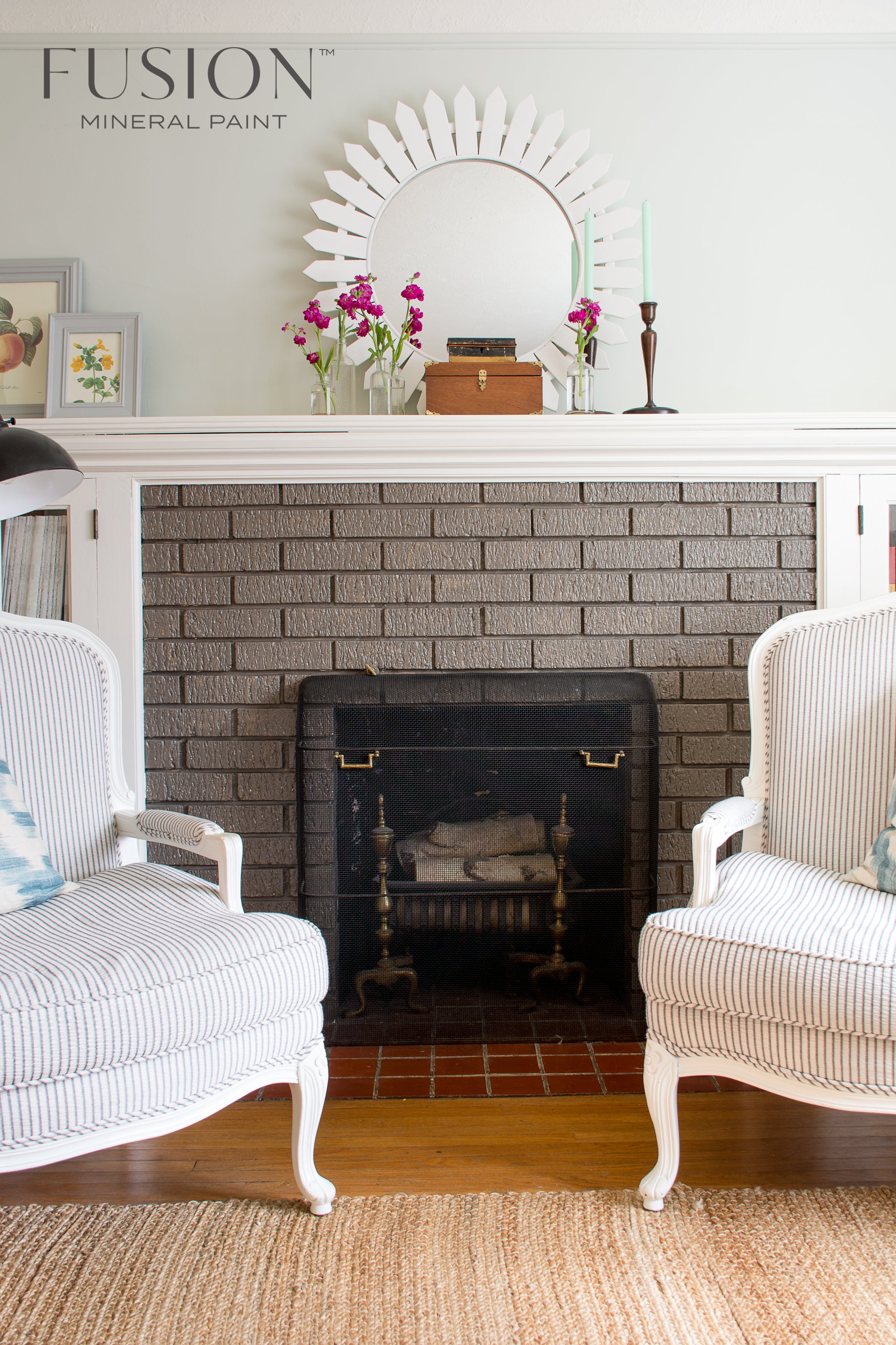 Fusion Mineral Paint Picket Fence