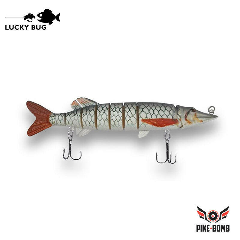 đLucky Bug 5" Pike Bomb Lures