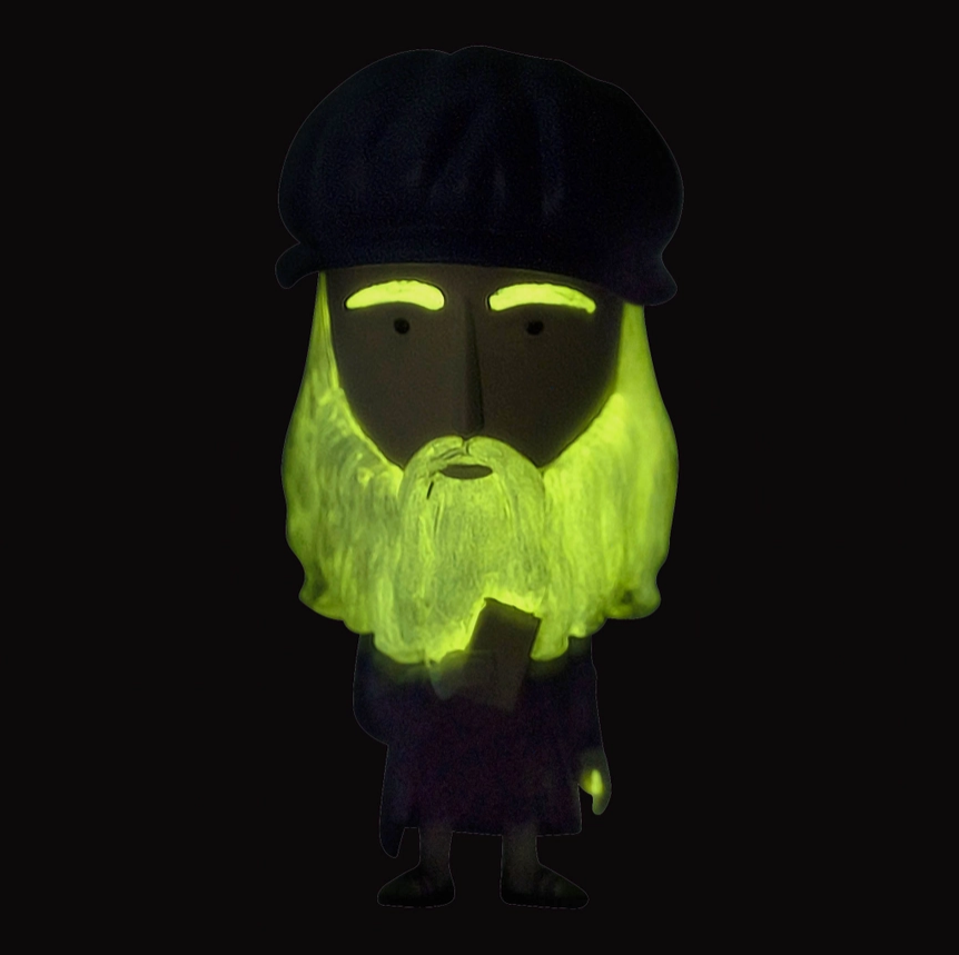 Today is Art Day Da Vinci Figurine - Art Noise
