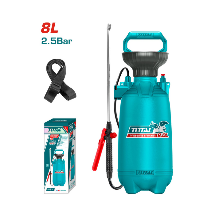 Total Tools - 8L PRESSURE SPRAYER