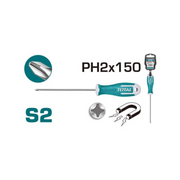 Total Tools - PH2X6" Phillips screwdriver