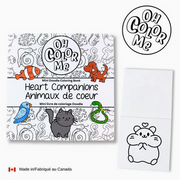Oh Color Me - Mini Coloring Book - Heart Companions