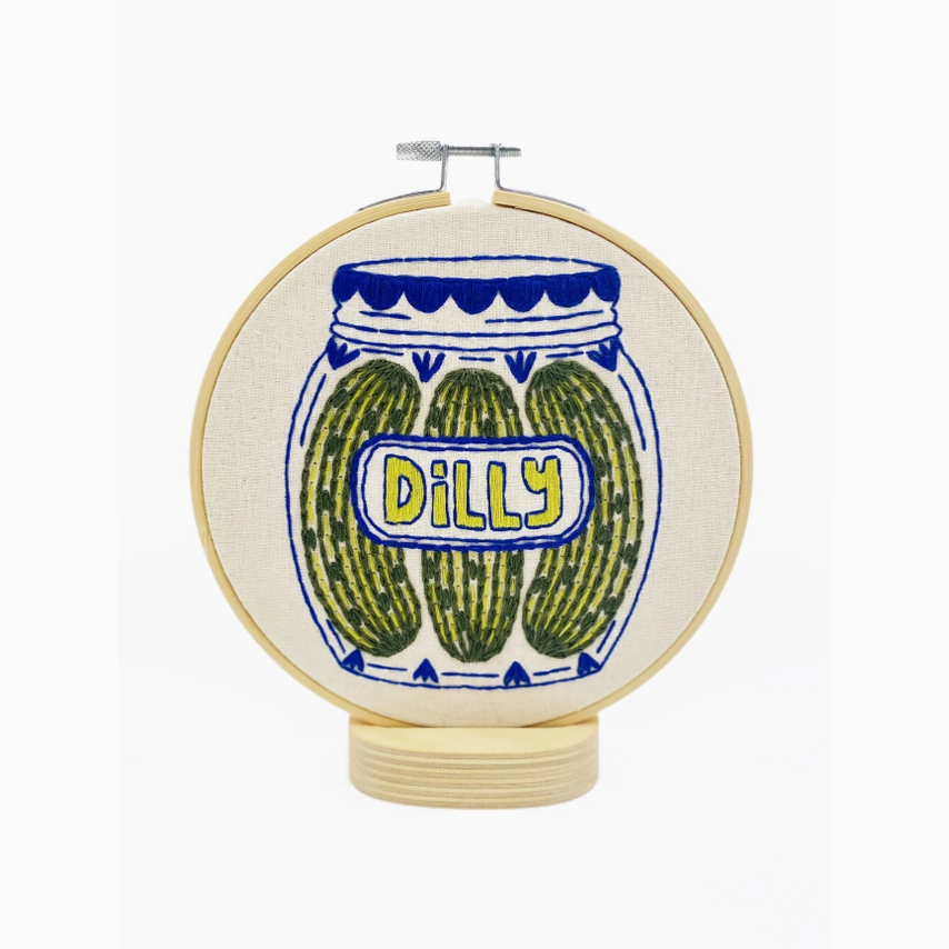 Pickles Complete Embroidery Kit