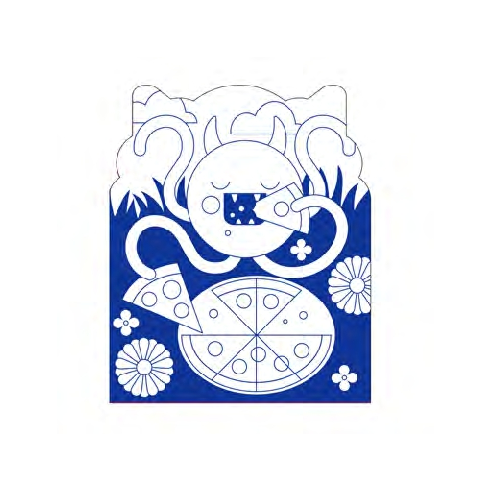 Monsters Colouring Book with Stickers