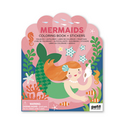 Mermaids Colouring Book with Stickers