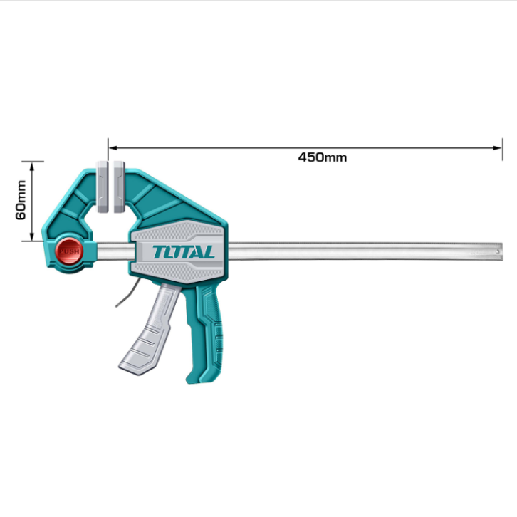 Total Tools - 18" Quick bar clamp