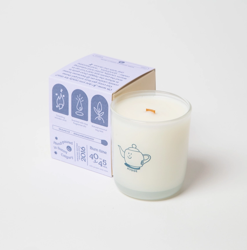 Milk Jar Co. Hygge 8oz Candle