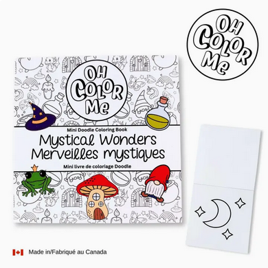 Oh Color Me - Mini Coloring Book - Mystical Wonders
