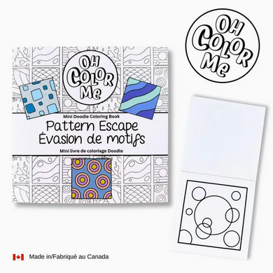 Oh Color Me - Mini Coloring Book - Pattern Escape