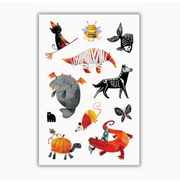 Four Bears Sticker Club - Boo-Tiful Beasts