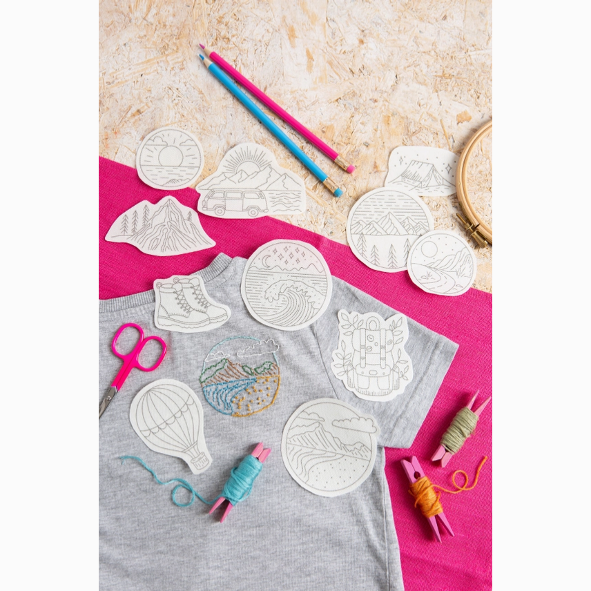 Wander Free Stick & Stitch Embroidery Pack