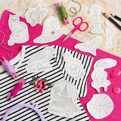 Gothic Tales Stick & Stitch Embroidery Pack