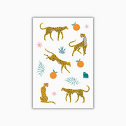 Four Bears Sticker Club - Puffy Leopards