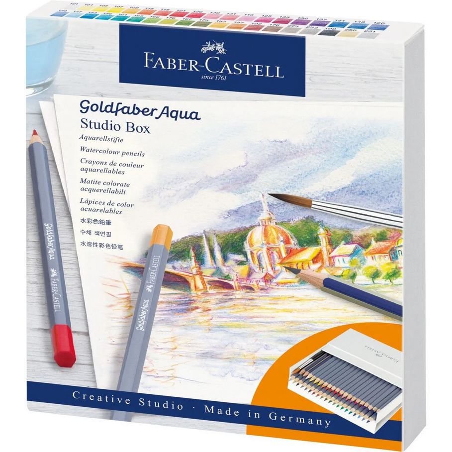 Goldfaber Aqua Watercolour Pencil Studio Box Set