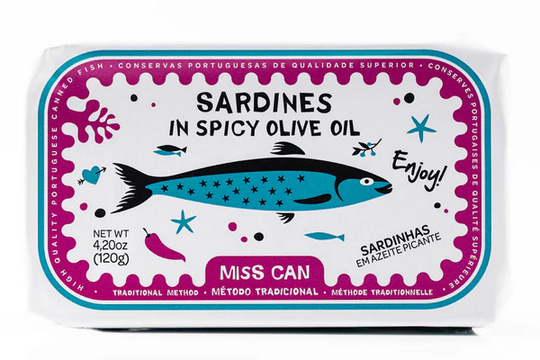 Miss Can Sardines in Spicy Olive Oil