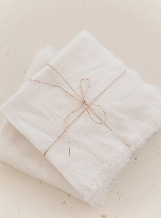 Cotton Gauze Table Runner