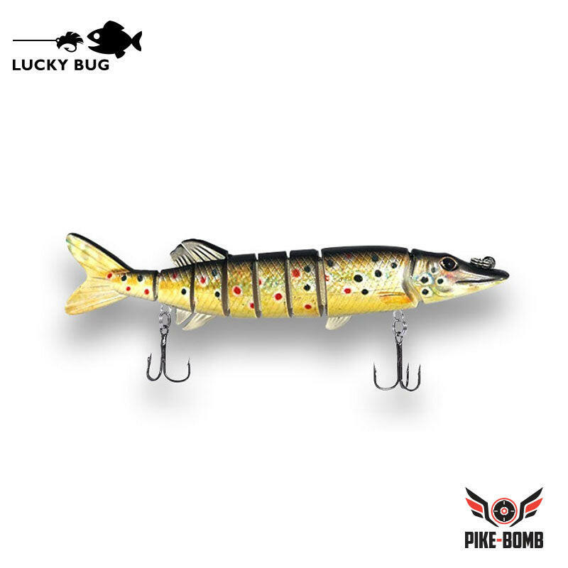 đLucky Bug 5" Pike Bomb Lures