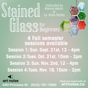 Stained Glass Workshop with Alanna Hakim
