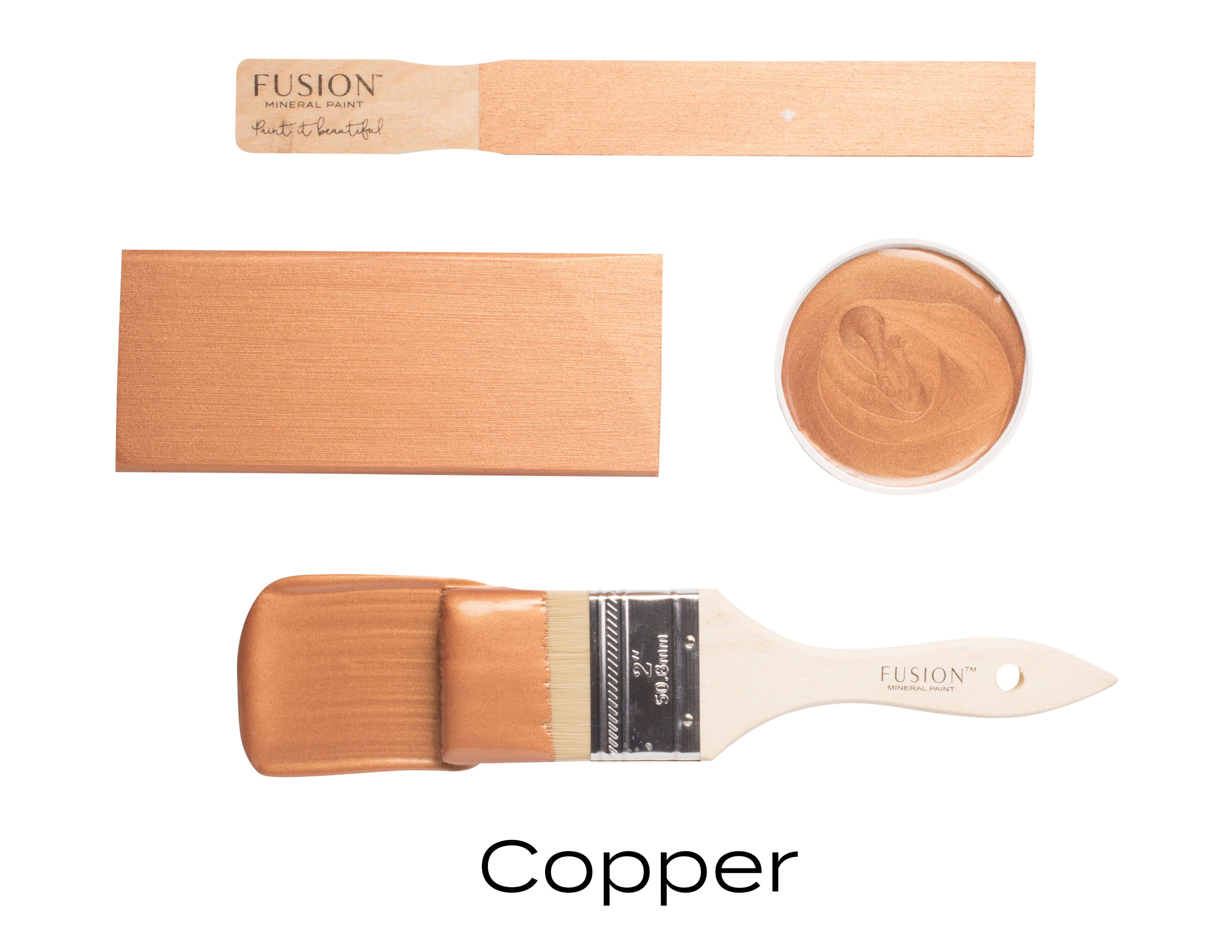 Fusion Mineral Paint Metallic Copper