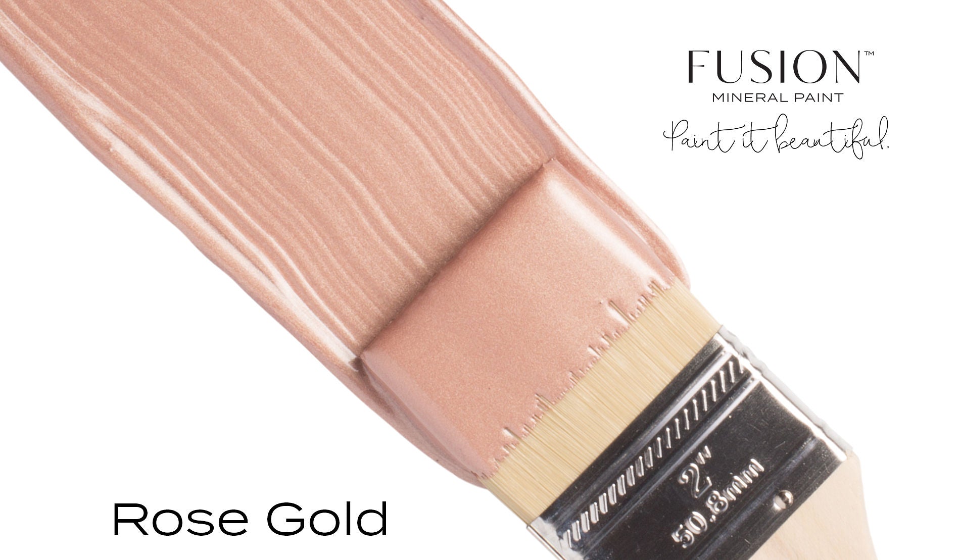 Fusion Mineral Paint Metallic Rose Gold
