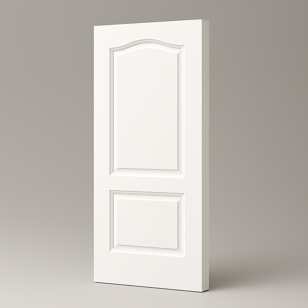 Two-Panel Arched Hollow Core Interior Door