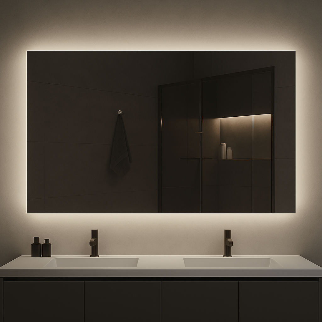 NEBULA PureGlow Backlit LED Vanity Mirror – Anti-Fog | 24–60"