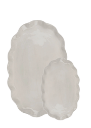 Calypso Scalloped Platter – Set of 2