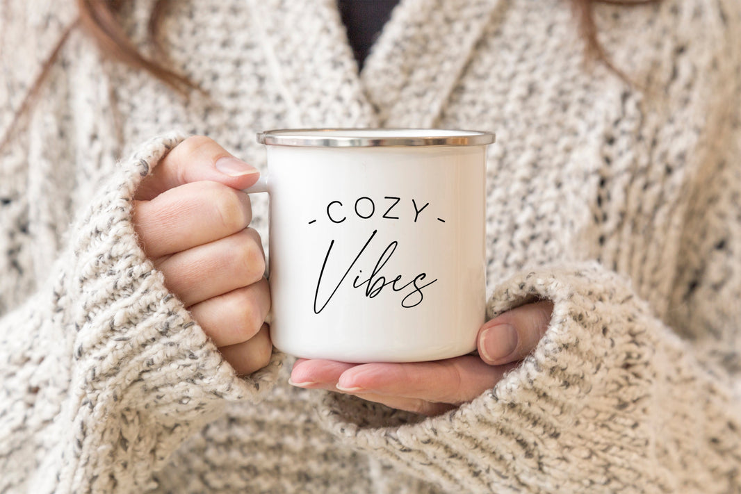 Cozy Vibes camper mug