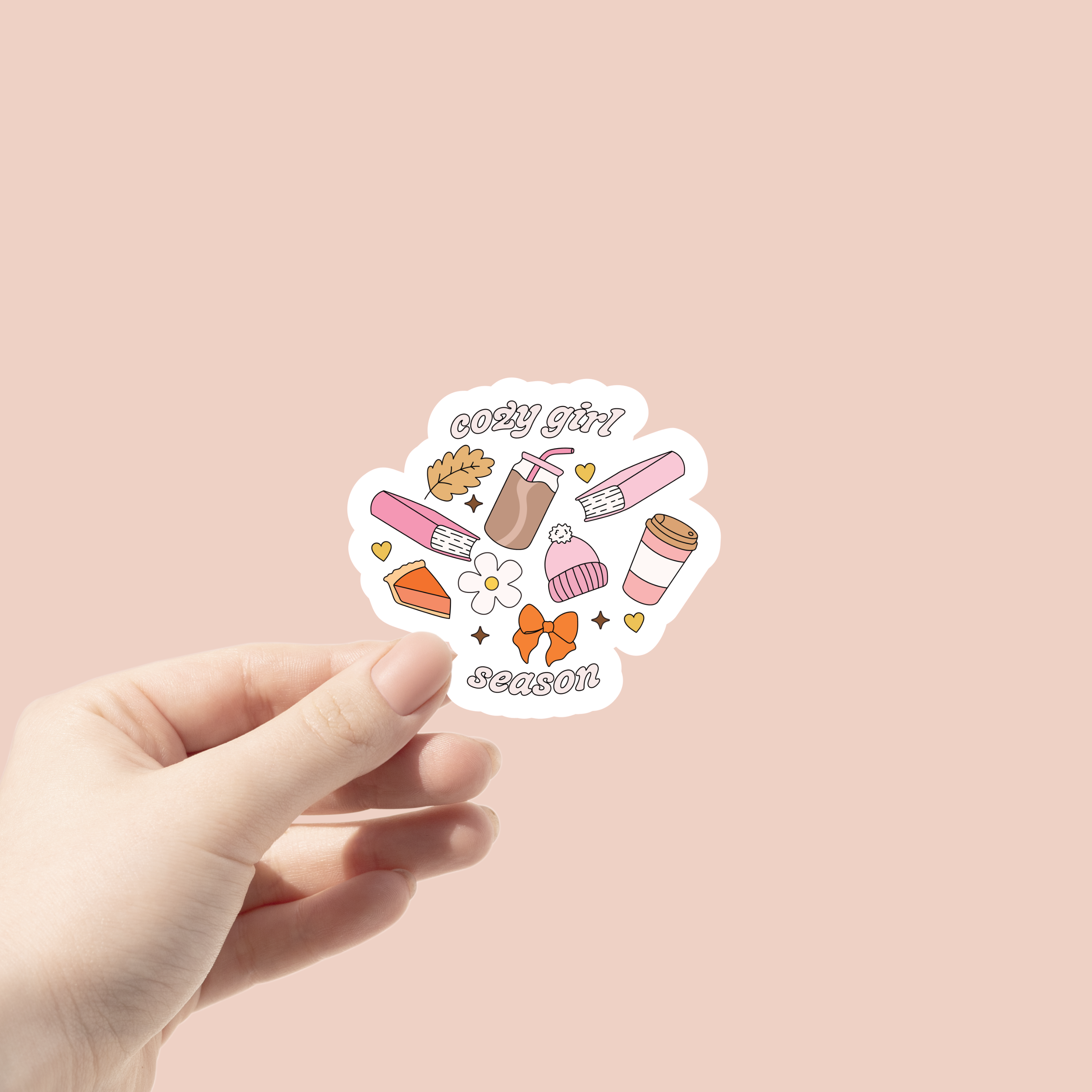 Cozy Girl Season Sticker