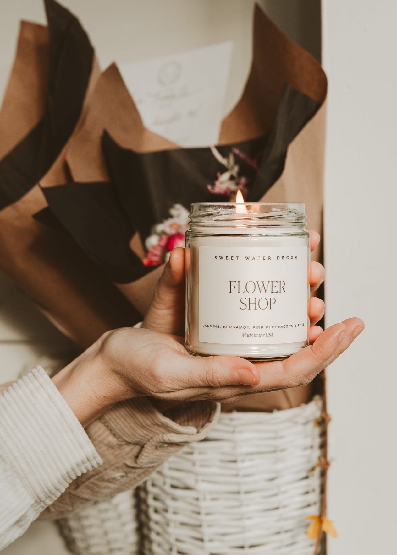 Flower Shop Candle