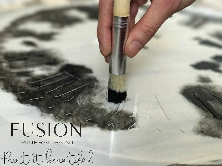 Stencilled Fusion Mineral Paint Projects