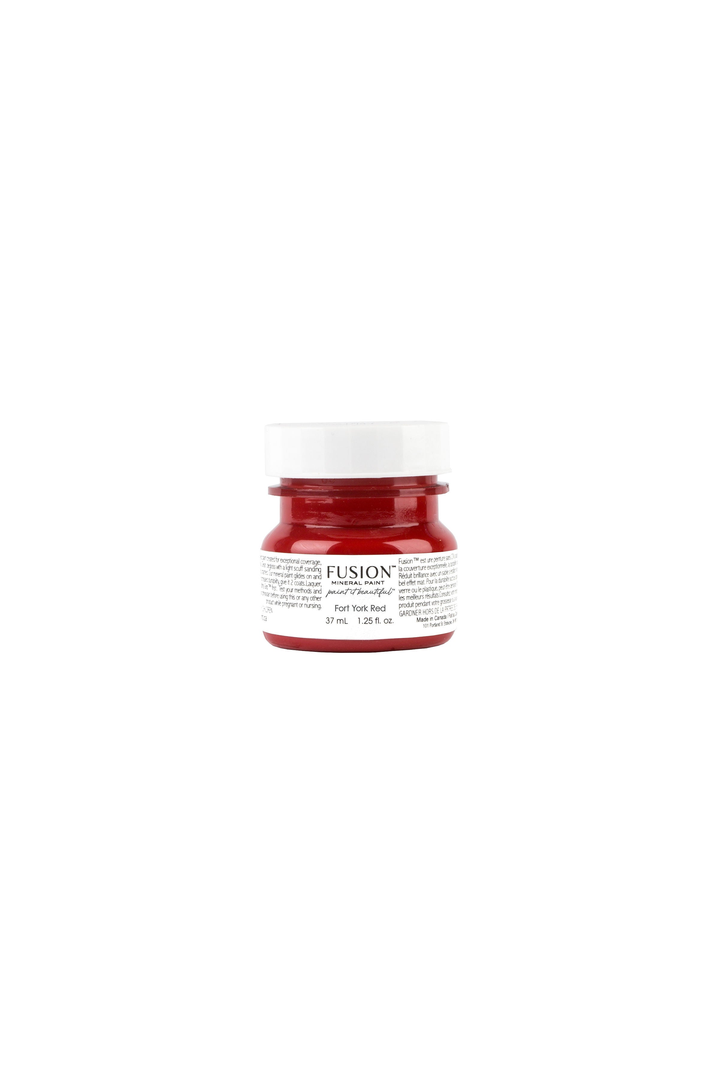 Fusion Mineral Paint Fort York Red