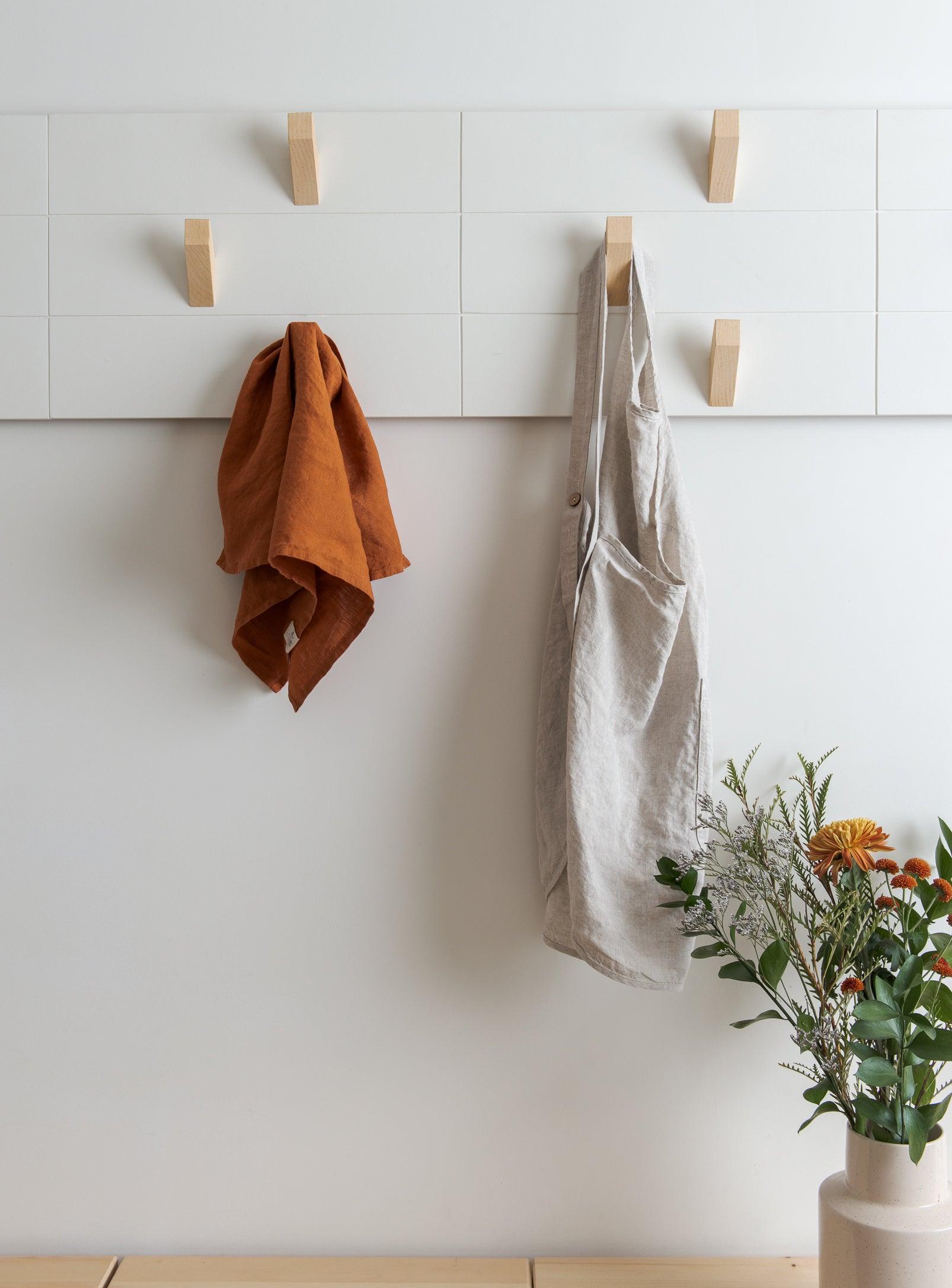 Linen Apron - Oat