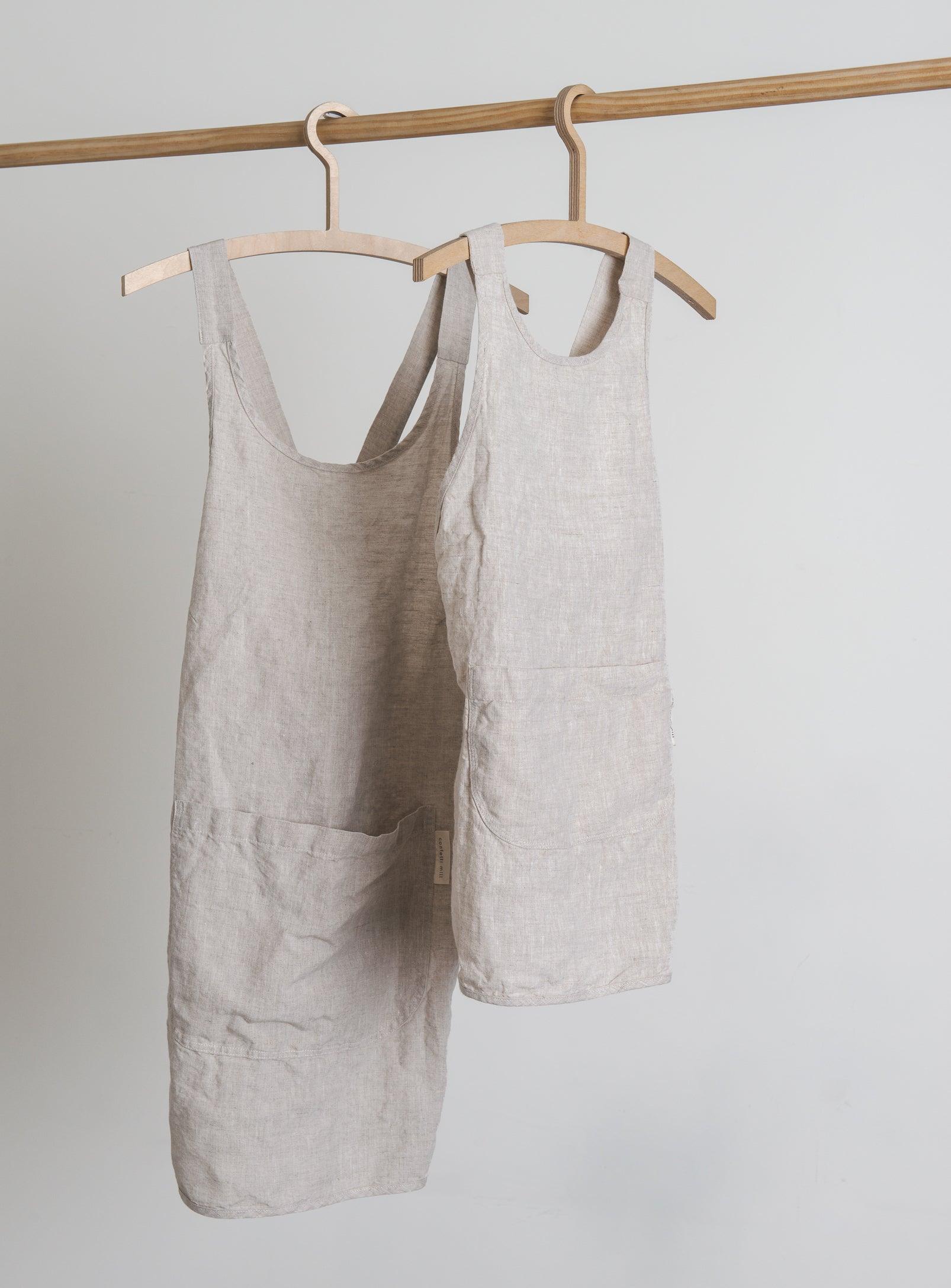 Linen Apron - Oat