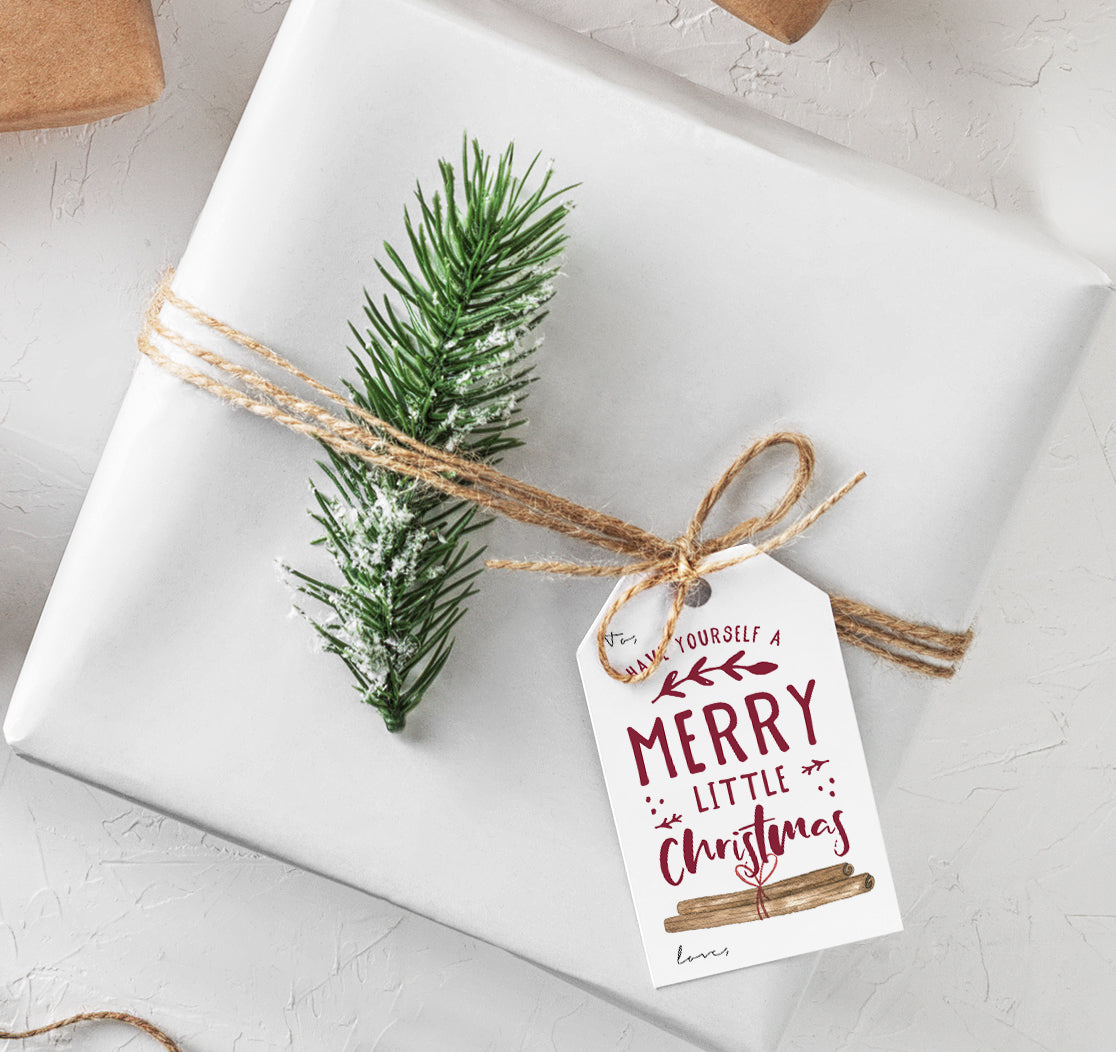 Merry Little Christmas Gift Tags