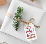Merry Little Christmas Gift Tags