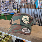 🍁Stony Tackle Classic Dad's Cap Adjustable Green Camo w/Tan/Green Logo