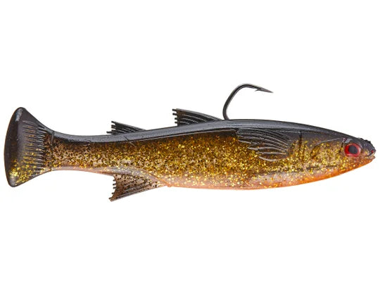 Z-Man 4.5" Mulletron LT Line-Through Top Hook Swimbait