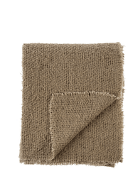 Sable Fringe Throw – Beige