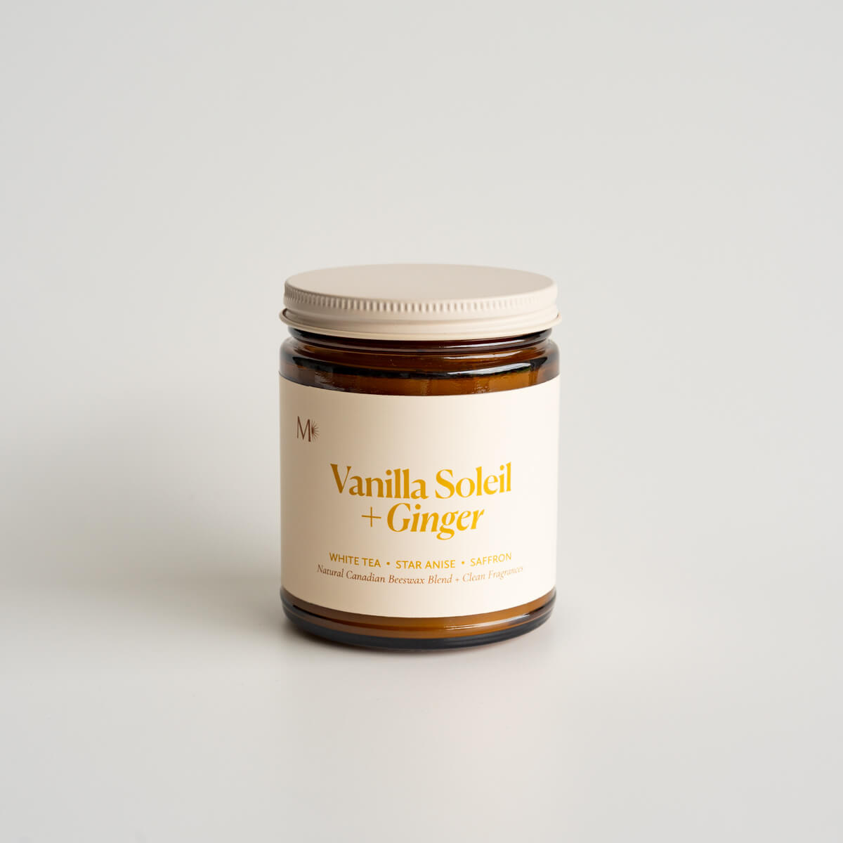 Vanilla Soleil + Ginger Candle Jar
