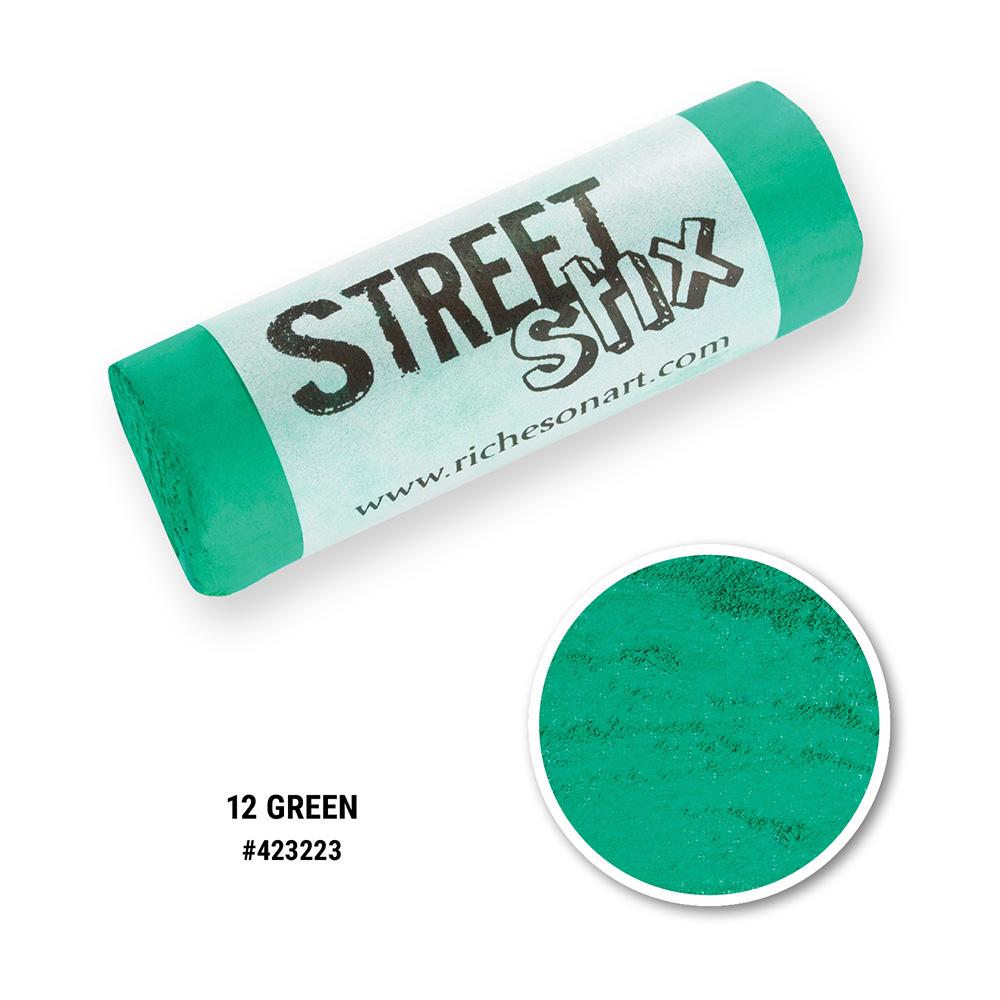 Jack Richeson - Street Stix - 012 Green - Art Noise
