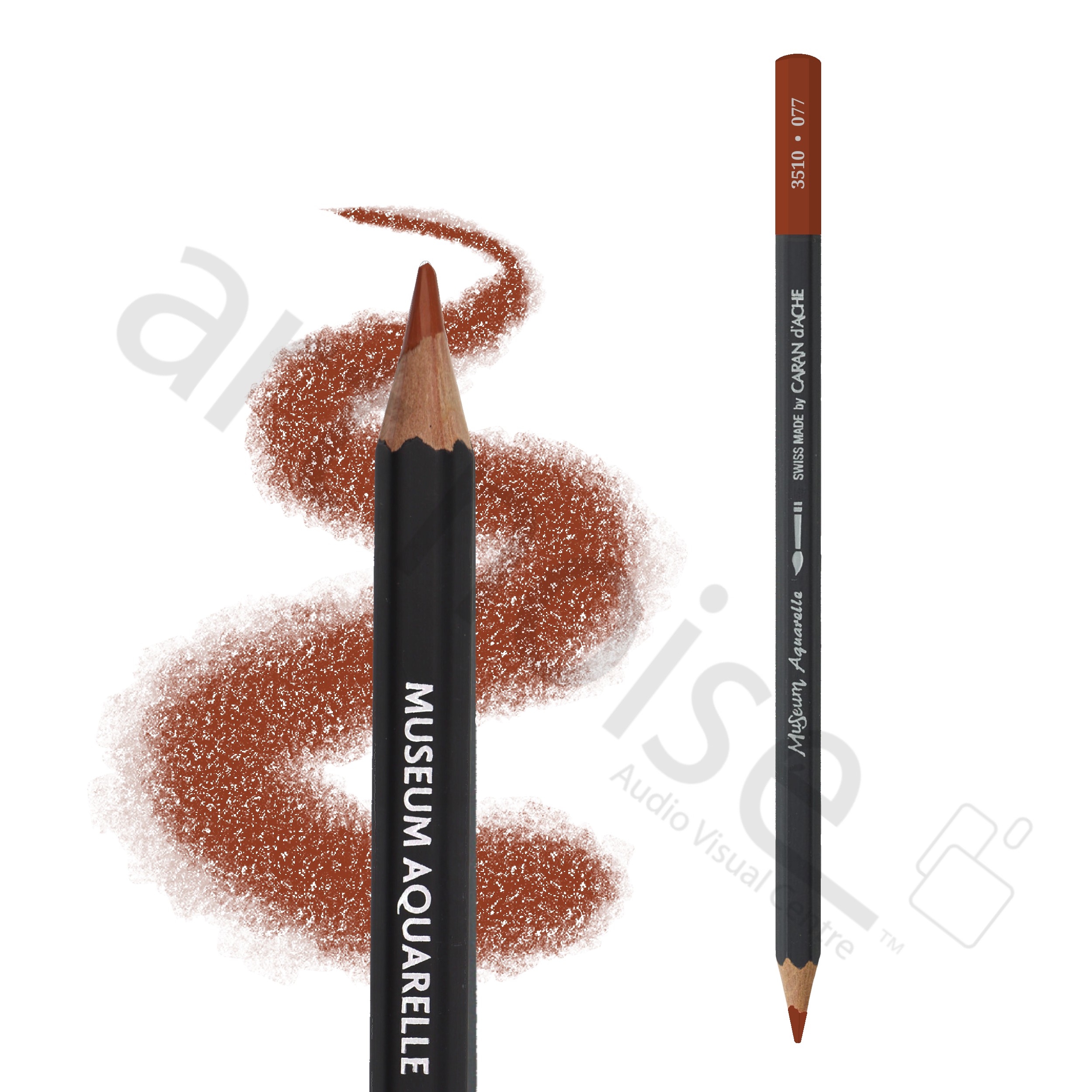 Caran d'Ache - Museum Watercolour Pencil - Browns and Ochres - Art Noise