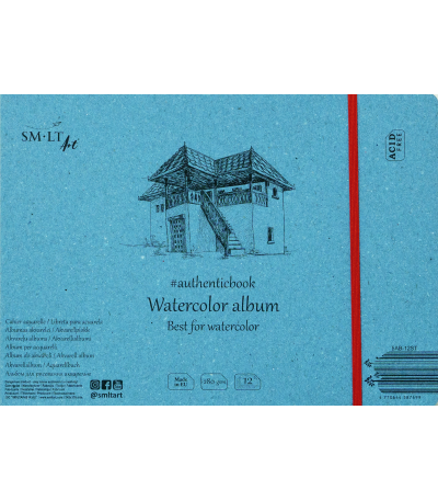 SM-LT - Autheticbook Stitched Watercolour Album