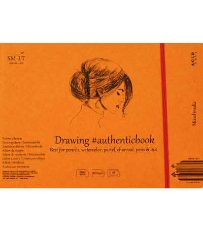 SM-LT - Authenticbook Stitched Album - Mixed Media