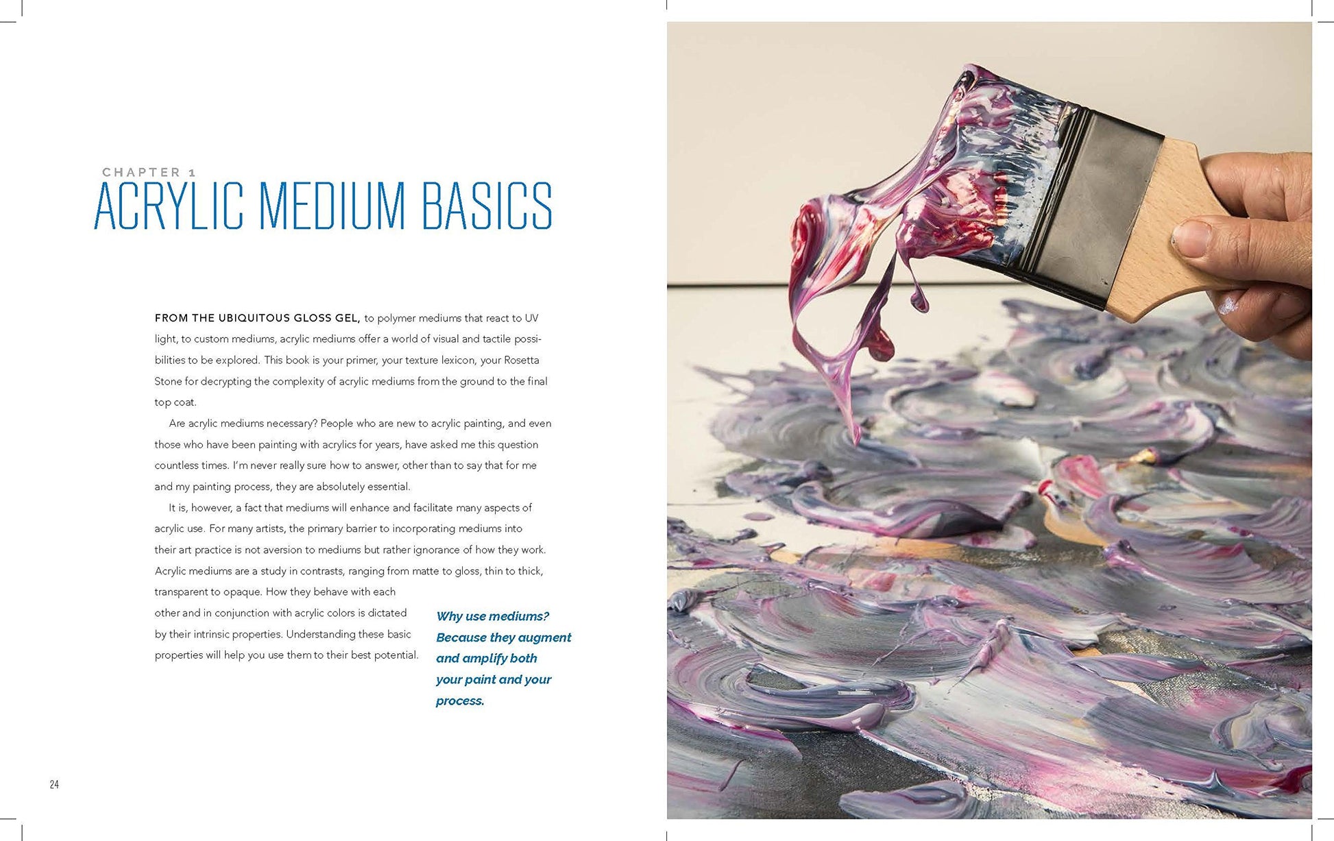 Acrylic Painting Mediums and Methods by Rheni Tauchid - Art Noise