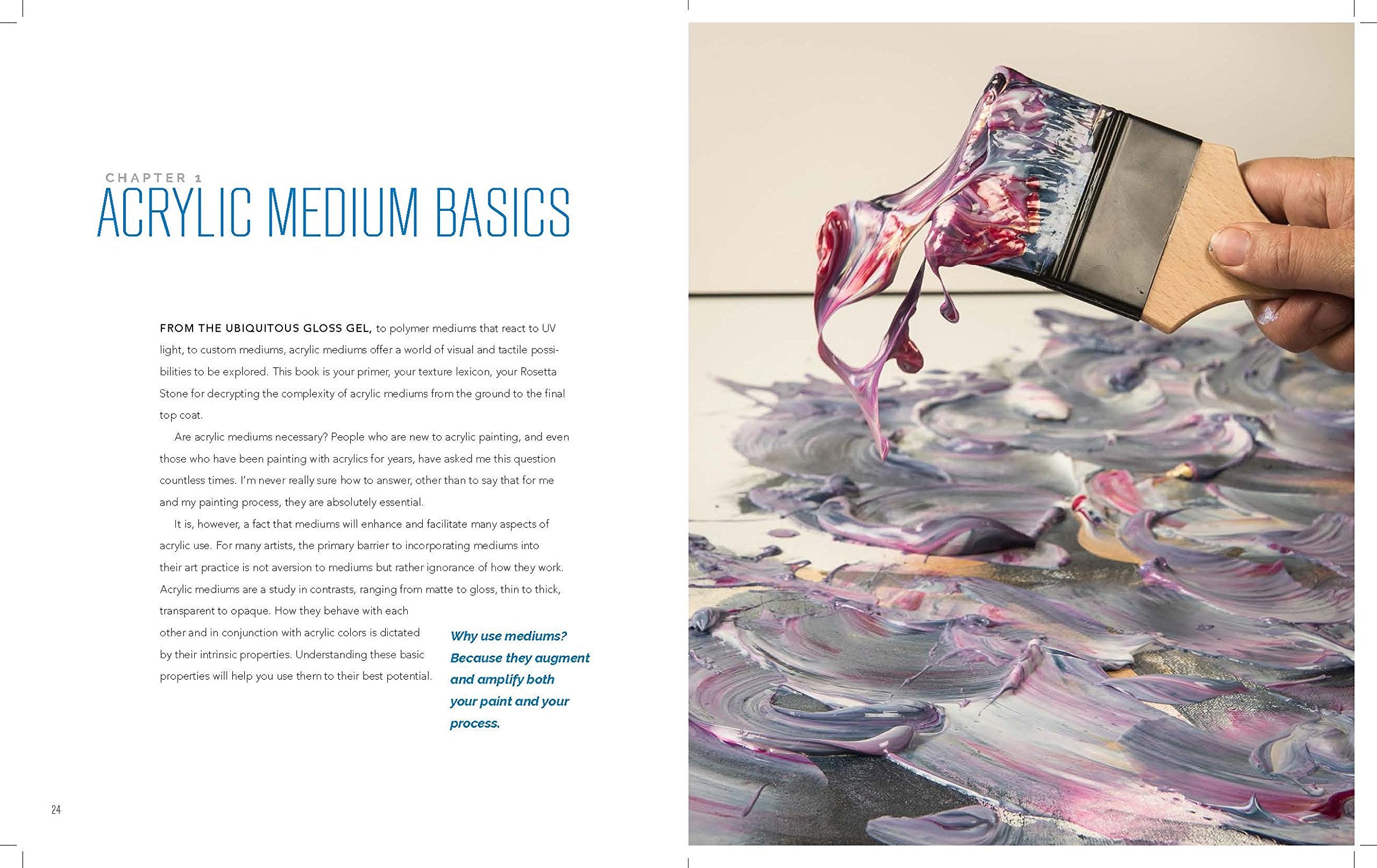 Acrylic Painting Mediums and Methods by Rheni Tauchid - Art Noise