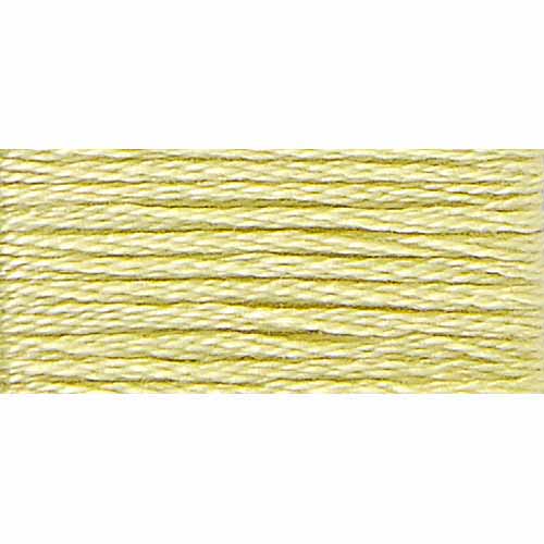 DMC Cotton Embroidery Floss - Yellow Green - Art Noise