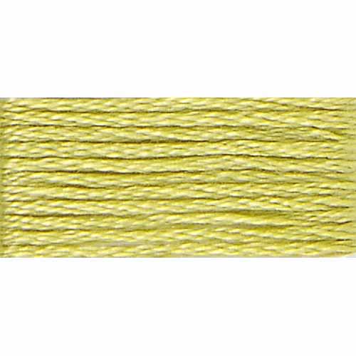 DMC Cotton Embroidery Floss - Yellow Green - Art Noise